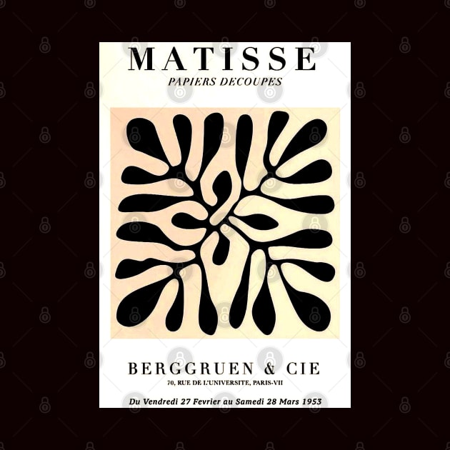 Matisse Berggruen and Cie Papiers Cutouts Abstract Print by posterbobs