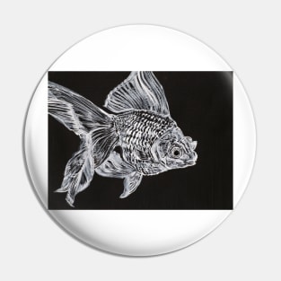 GOLDFISH MICK Pin