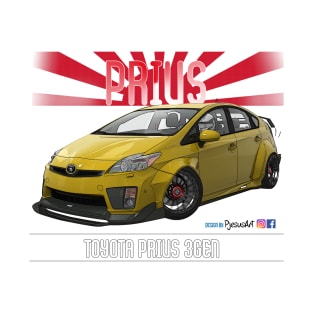 Toyota Prius 2JZ Yellow T-Shirt