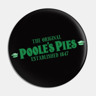 Poole's Pies England Pin