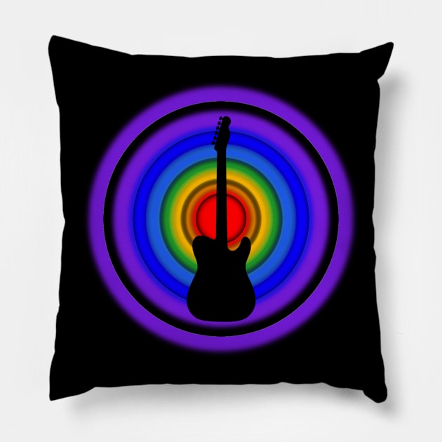 Electric Guitar Pillow by Celtic Morrigan