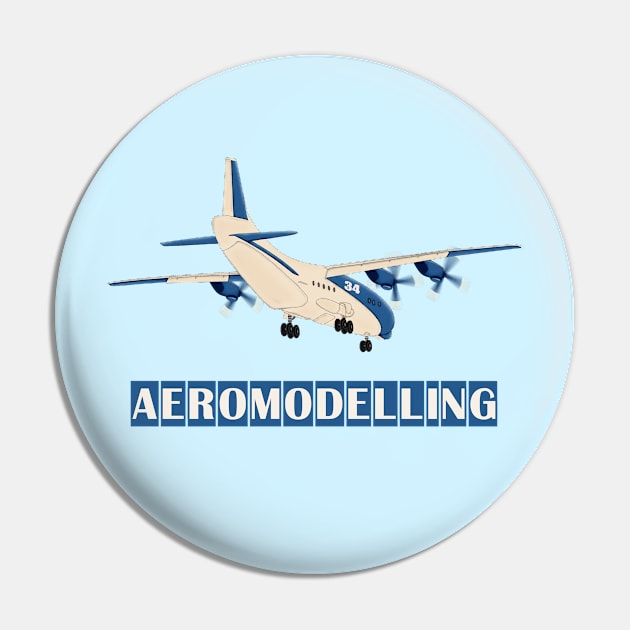 Aeromodelling Pin by Glukoejik