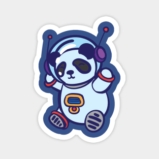 Panda in spacesuit Magnet