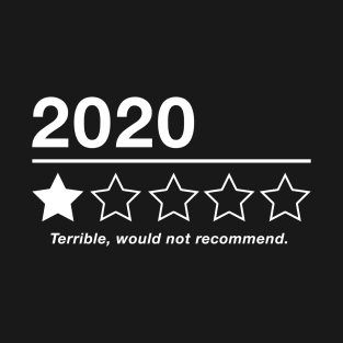 2020 Review - Trending - Would Not Recommend T-Shirt