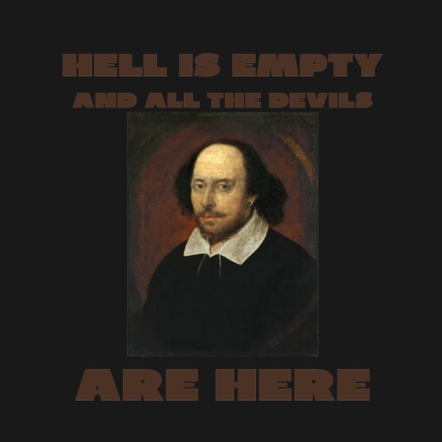 Hell is empty Shakespeare by IOANNISSKEVAS