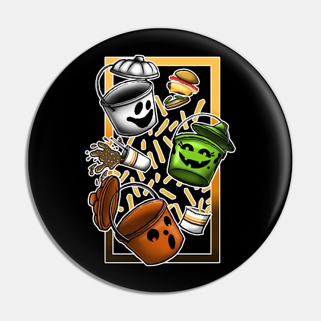 McFast Food Halloween Pails Pin by BrianPower