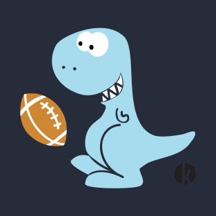 T-rex football T-Shirt