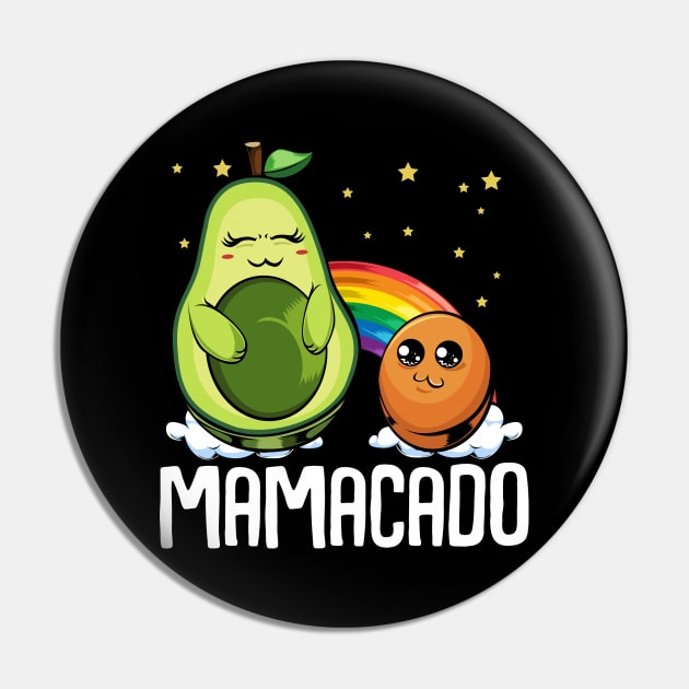 Avocado - Mamacado - Cute Mother To Be Pin by Lumio Gifts