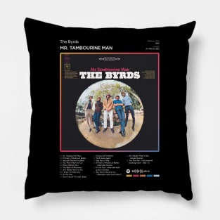 The Byrds - Mr. Tambourine Man Tracklist Album Pillow