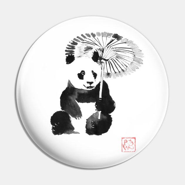 panda in the rain Pin by pechane