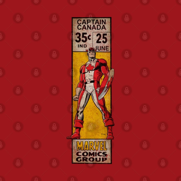 Captain Canada corner box by ThirteenthFloor