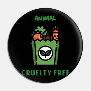 Animal Cruelty Free Pin