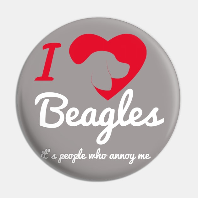 It's People Who Annoy Me - Beagles... Pin by veerkun