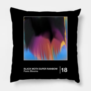 Panic Blooms / Minimalist Style Graphic Design Pillow