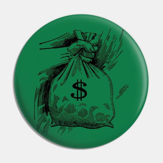 Money Bag Pin by psanchez