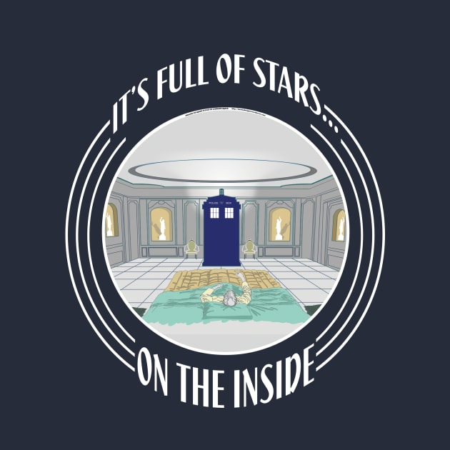 IT'S FULL OF STARS ....ON THE INSIDE by KARMADESIGNER T-SHIRT SHOP