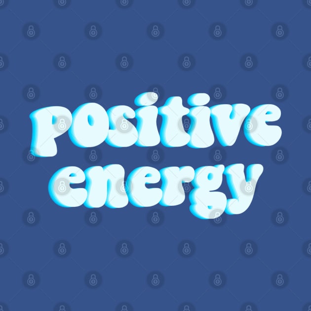 Positive energy-blue version by Miruna Mares