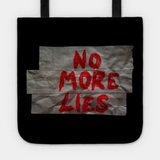 NO MORE LIES Tote