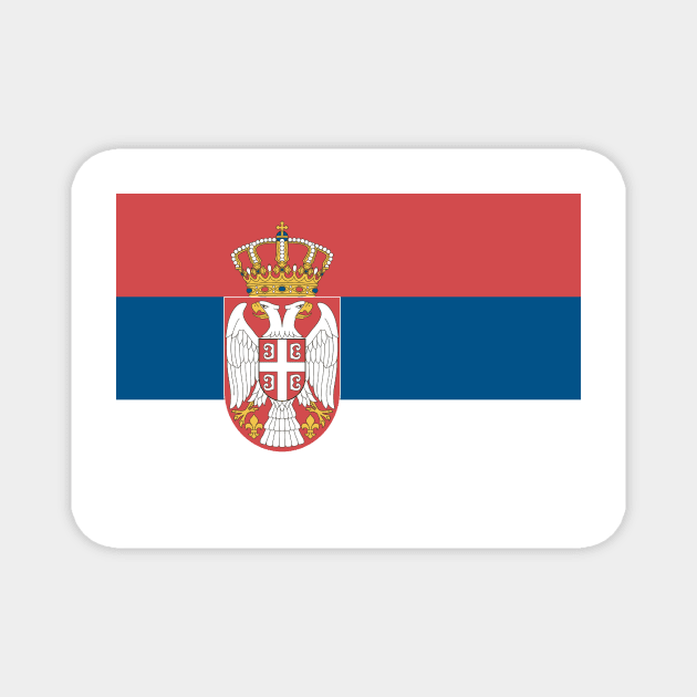 Serbia Magnet by Wickedcartoons