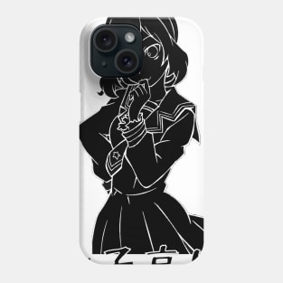 SCHOOL GIRL - SAD JAPANESE AESTHETIC Phone Case