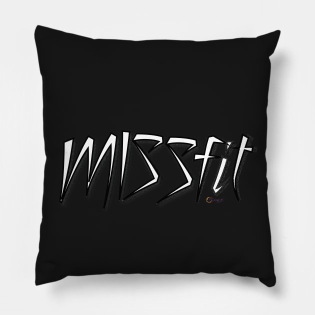 Missfit 3 Pillow by missmovies