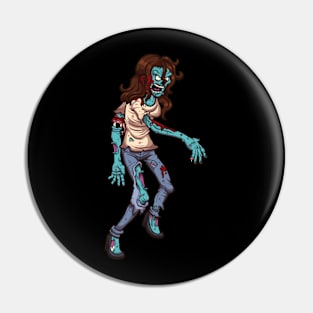 Walking Zombie Pin