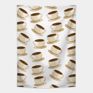 Coffee Cup pattern Tapestry