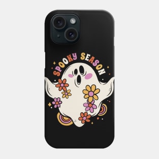 Cute Spooky Season // Vintage Groovy Halloween Phone Case