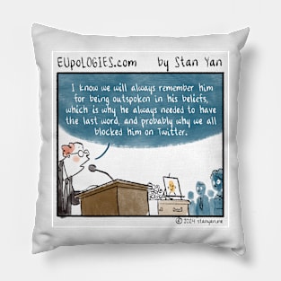 Outspoken Pillow