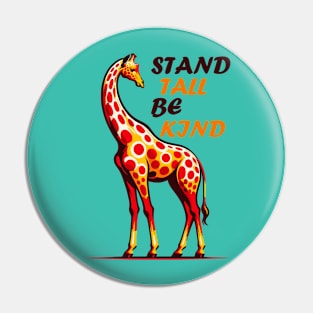 Giraffe African animal Pin