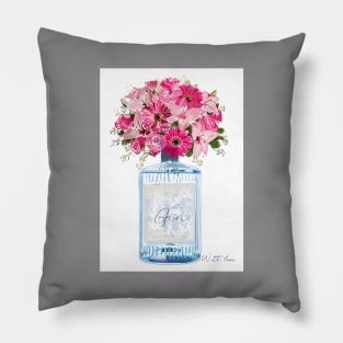 Gin flowers Pillow