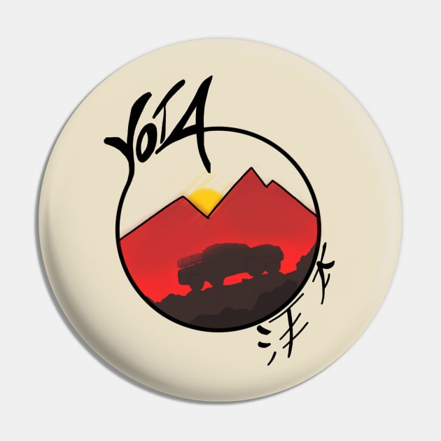 Yota! Overland ready Pin by Brenton