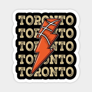 Funny Sports Toronto Proud Name Basketball Classic Magnet