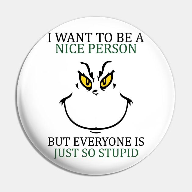 i want to be a nice person but everyone so stupid Pin by IRIS