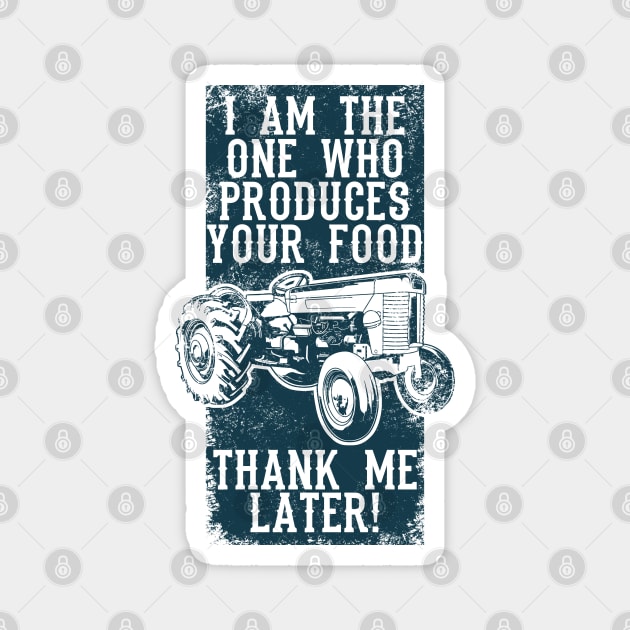 Farmer Quote Magnet by Merchment