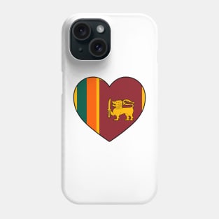 Heart - Sri Lanka Phone Case