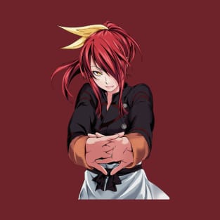 Crazy Red Haired Chef Waifu T-Shirt