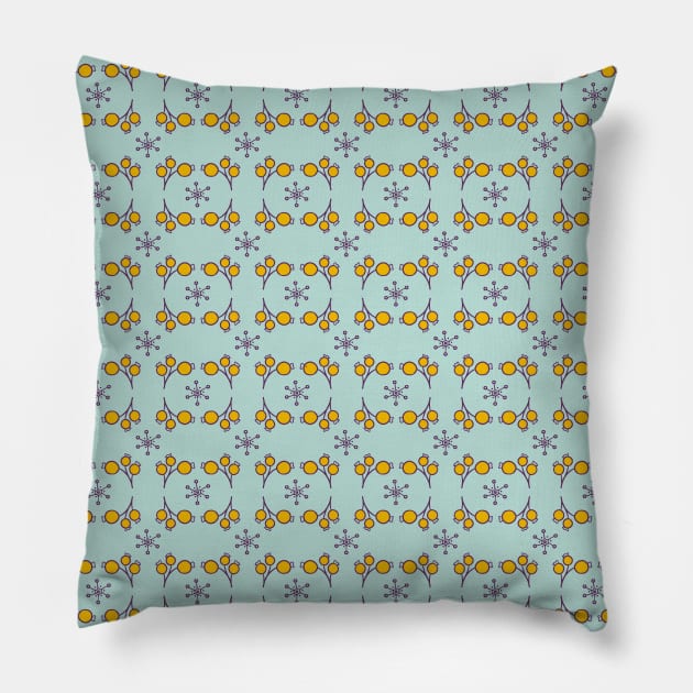 Christmas pattern Pillow by DanielK