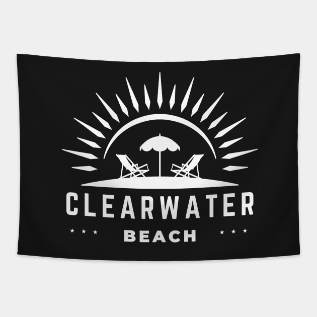 Clearwater Beach Florida Tapestry by bougieFire