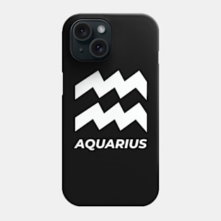 AQUARIUS ZODIAC V.1 Phone Case