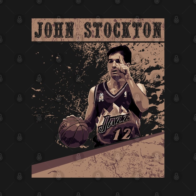 John Stockton by Aloenalone