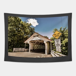 Ashuelot Covered Bridge Tapestry