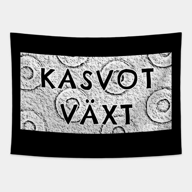 Kasvot Vaxt Tapestry by shafknyper@yahoo.com