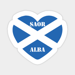 Saor Alba - Free Scotland - Scottish Independence Magnet