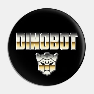 DINOBOT CHROME Pin