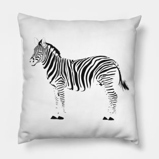 Zebra Vibing Pillow