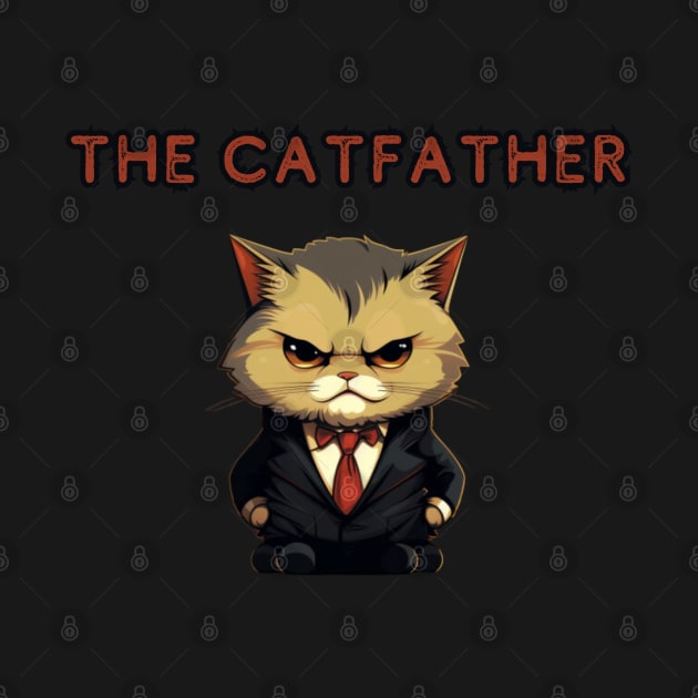 THE CATFATHER, minimalistic by Pattyld