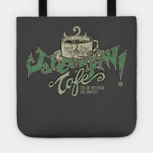 Jabberjaw Cafe Los Angeles 1989 Tote