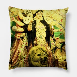 Hindu Deity Goddess Pillow