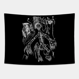 Monster Invasion Tapestry